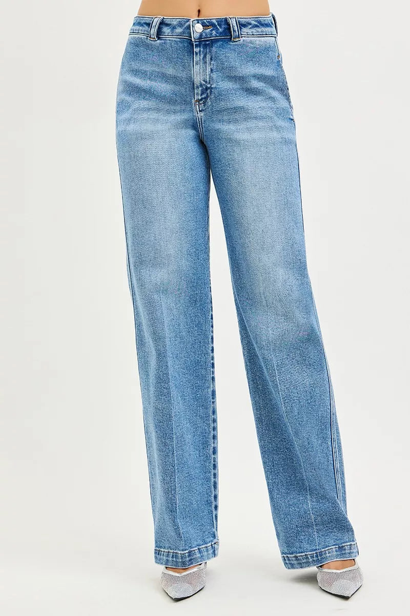 Slouchy Straight Jeans