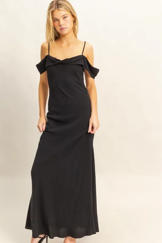 Flattering Fit Cami Maxi Dress