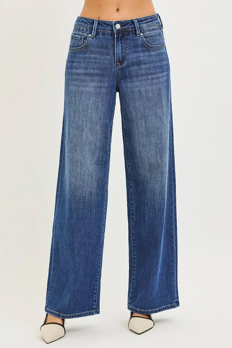 Slouchy Baggy Jeans with Pockets