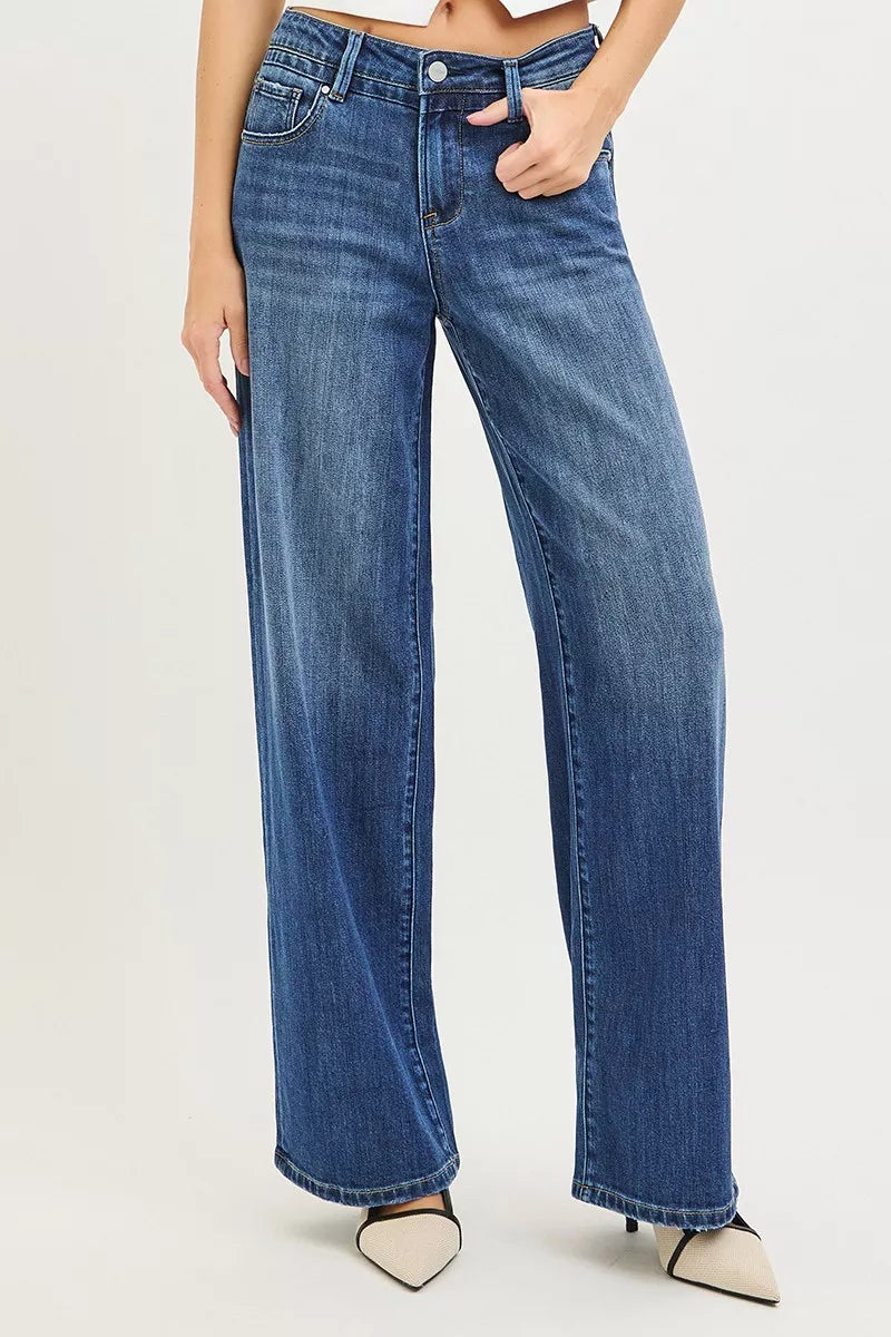 Slouchy Baggy Jeans with Pockets