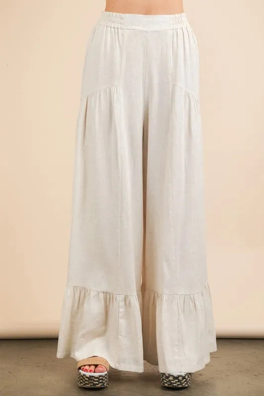 Palazzo Elastic Waist Comfy Pants