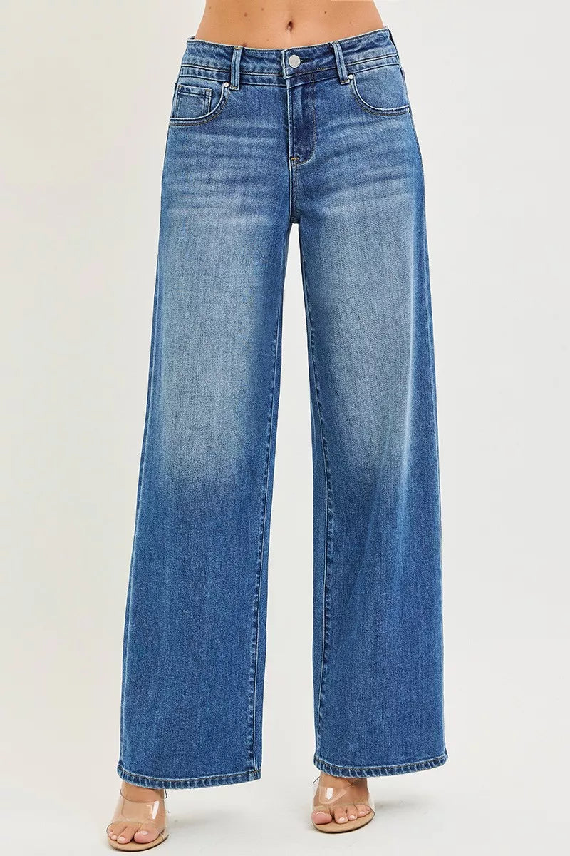 Slouchy Baggy Jeans with Pockets