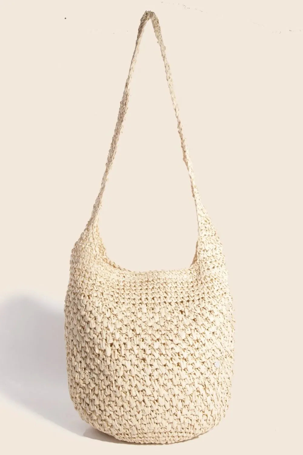 Intricate Braided Hobo Shoulder Bag