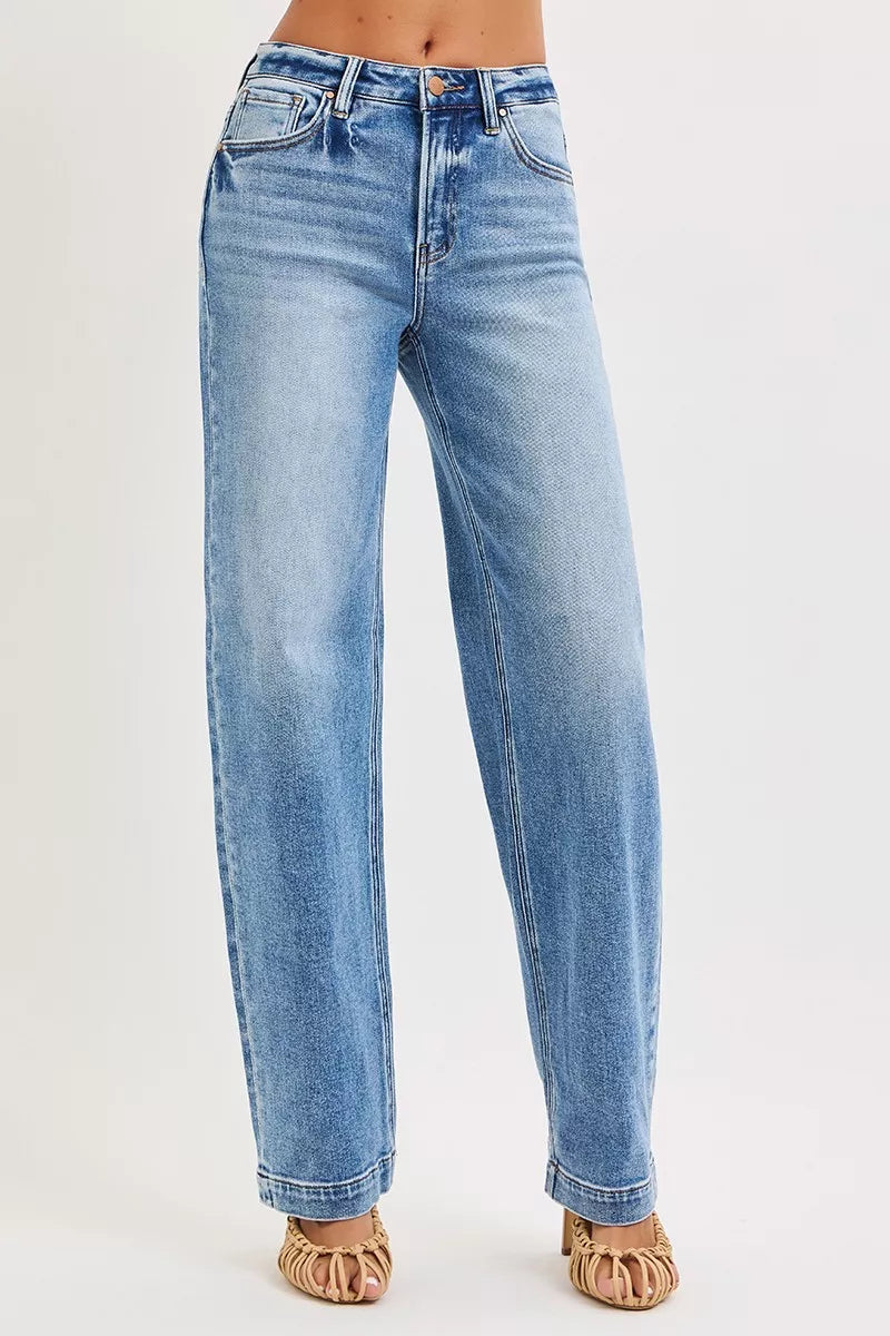High Rise Wide Baggy Jeans